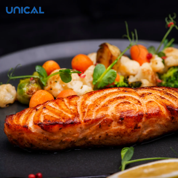 Cá hồi chứa nhiều canxi, omega-3, protein