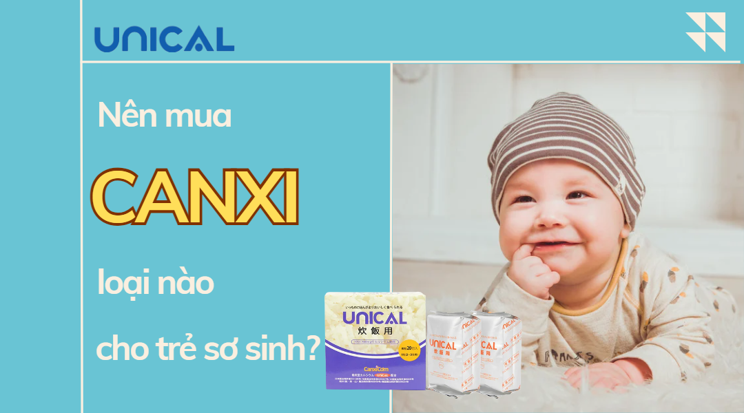 nên mua canxi cho trẻ sơ sinh loại nào