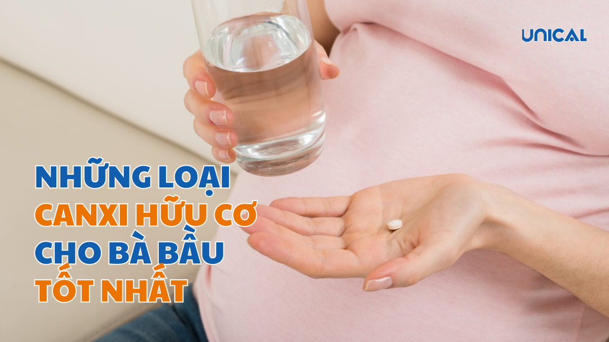 canxi hữu cơ cho bà bầu