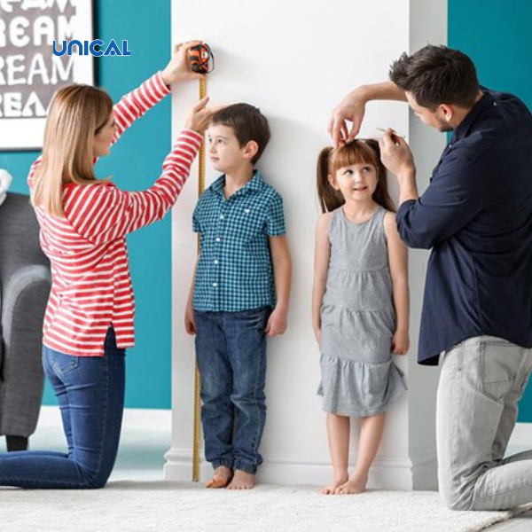 Yếu tố di truyền ảnh hưởng khá lớn tới chiều cao